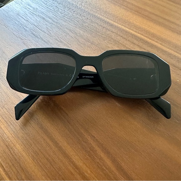 Prada Runway 49mm Rectangular Sunglasses - Picture 8 of 16